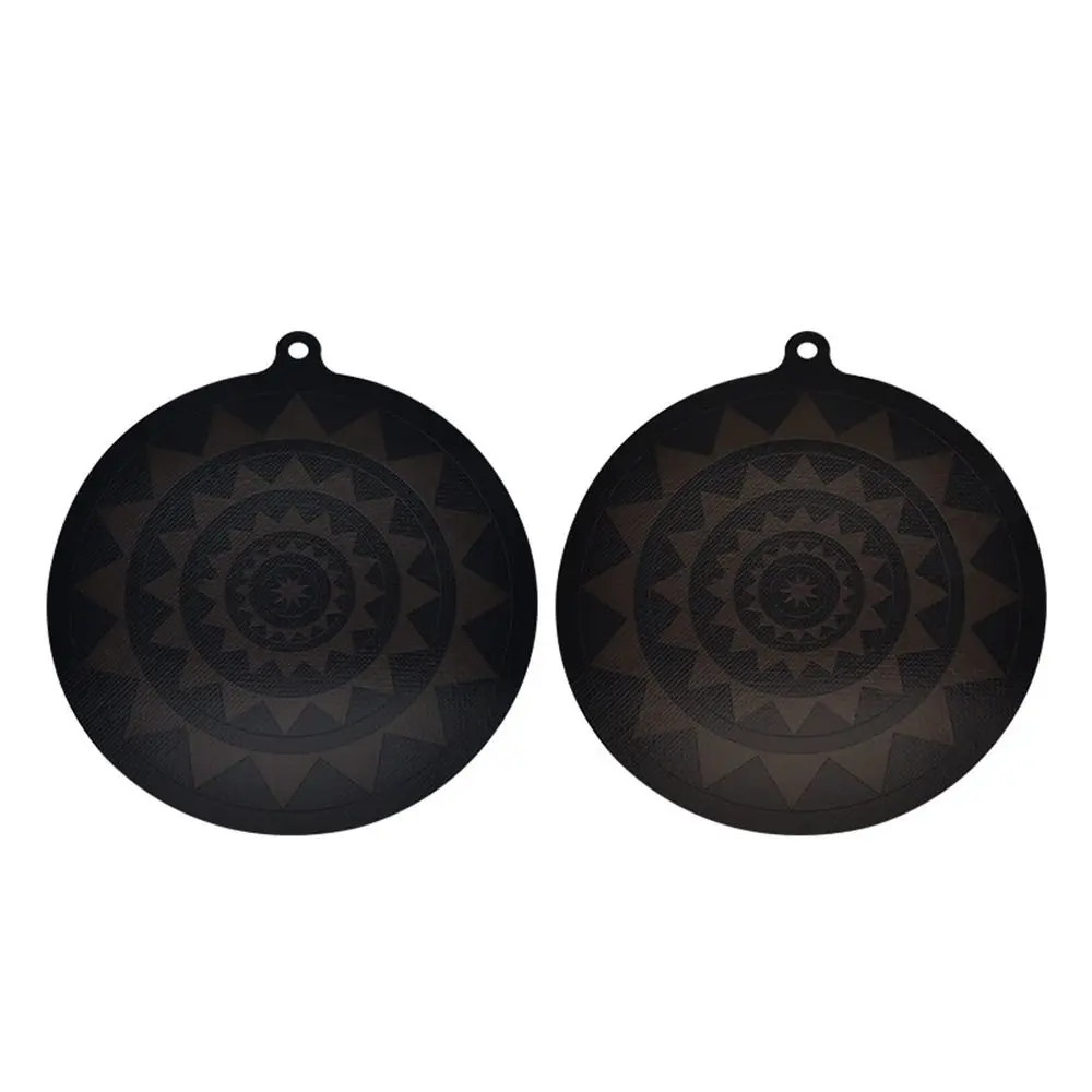 Black Induction Hob Protector Mat High Temperature Resistance Anti Slip Induction Cooktop Protector Oil Prevention Placemat