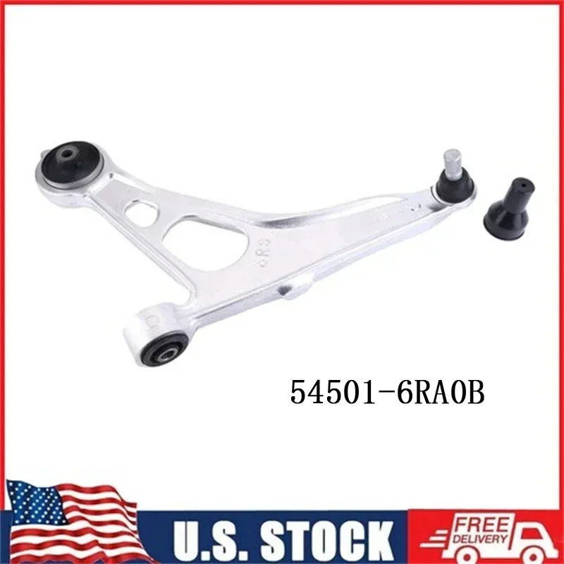 

Front Lower Control Arm Left Driver Side Suspension Arm w/Ball Joint Compatible for Rogue 2021-2023 Replaces 54501-6RA0B