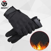 Winter Camouflage Waterproof Full Finger Gloves Warmer Touch Screen Non-slip Hunting Skiing Camping Tactical Working Glove Men