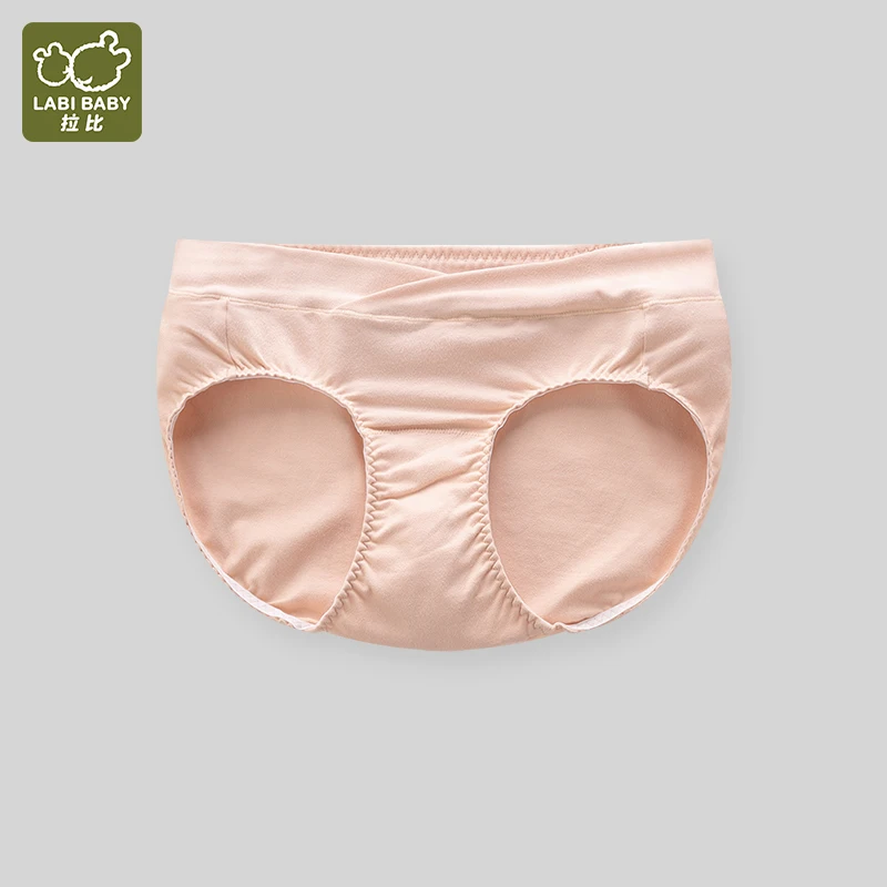 

LABI BABY Summer Maternity Panties Low Waisted Women Cotton Underwear Breathable Pregnant Female Pregnancy Panties 2pcs/Set