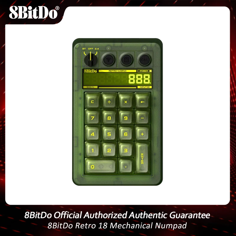 8bitdo-retro-18-mechanical-numpad-bt-24g-type-c-wired-supports-calculator-mode-xbox-edition-for-windows-android-pc