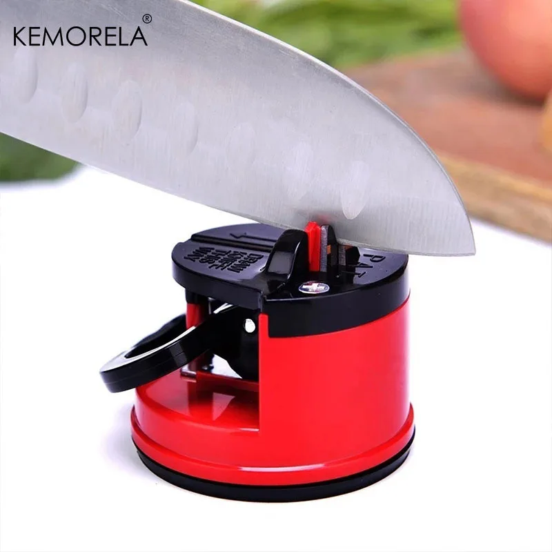 Household Kitchen Fine Iron Knife Sharpener With Suction Cup Knife Sharpener Tool Sharpener