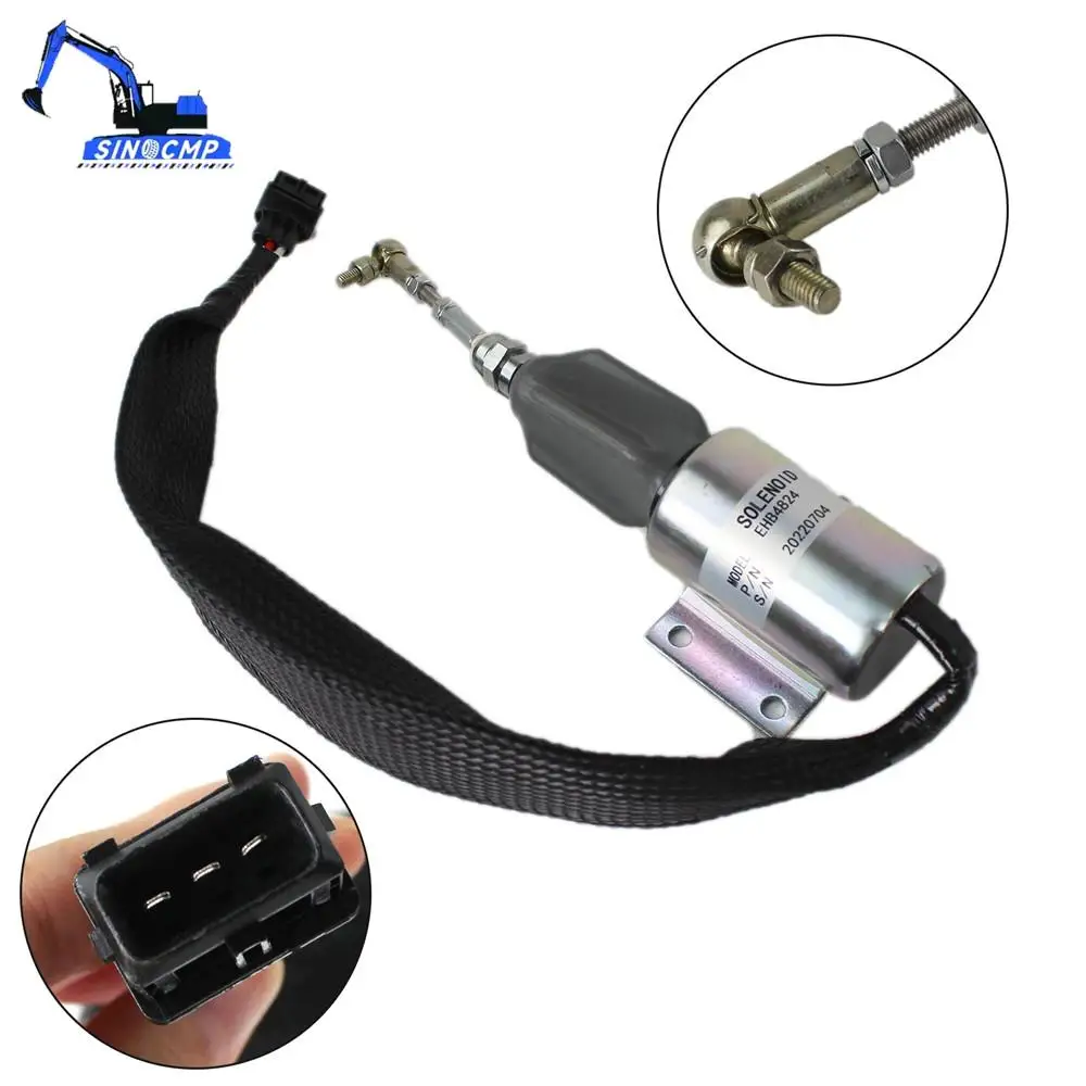 

Соленоид отключения 24 В EHB4824 для двигателя KHD Deutz BF6M1015 BF8M1015