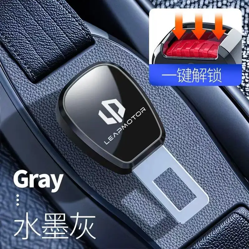 High-end Car Accessories Safety Seat Lock Buckle Seatbelt Extender Plug Converter For Leapmotor T03 S01 C11 C01 C10 C16 b10
