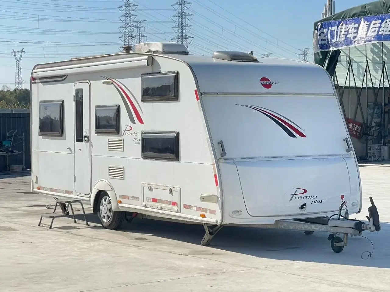 Factory Direct 2.9m Teardrop Camper Trailer with Fiberglass Shell and Off-Road Tyres for Camping