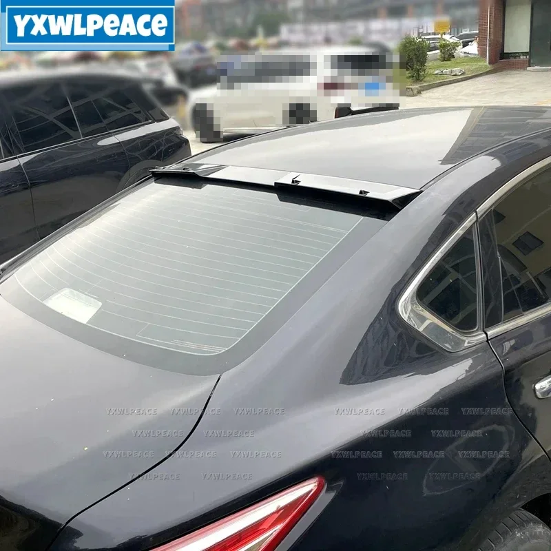 

For Nissan Altima Teana 2013 2014 2015 2016 2017 2018 Spoiler ABS Material Rear Window Roof Spoiler Body Kit Accessories