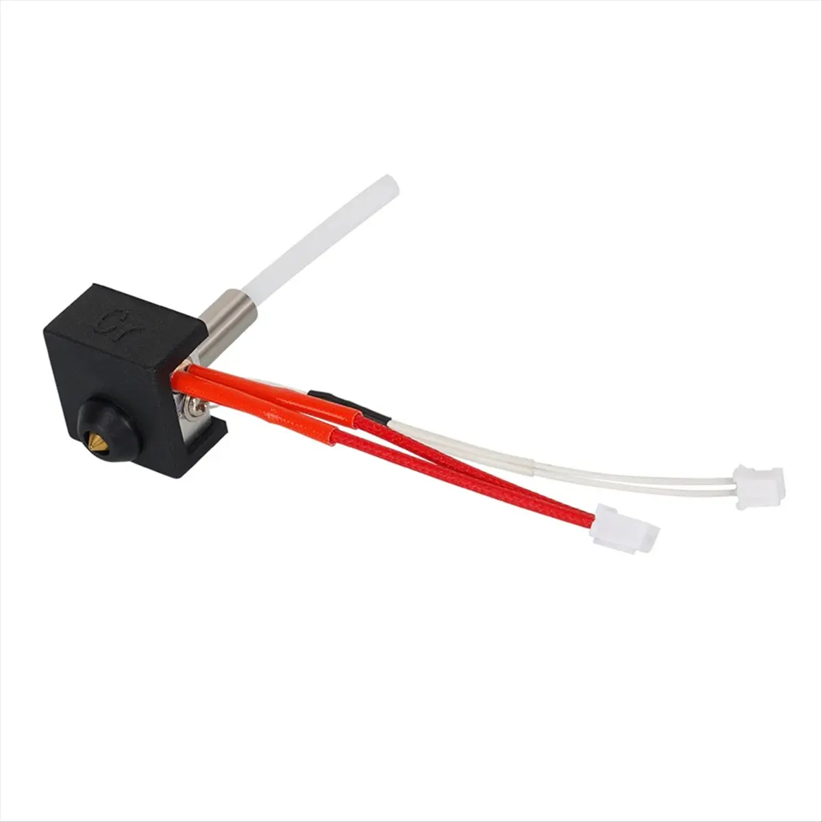 A46U For Neptune 3 Pro/Plus Hotend Kit Brass Nozzle Heated Block Heating Rod Thermistor PTFE Telfon Tube Kit Extruder Part