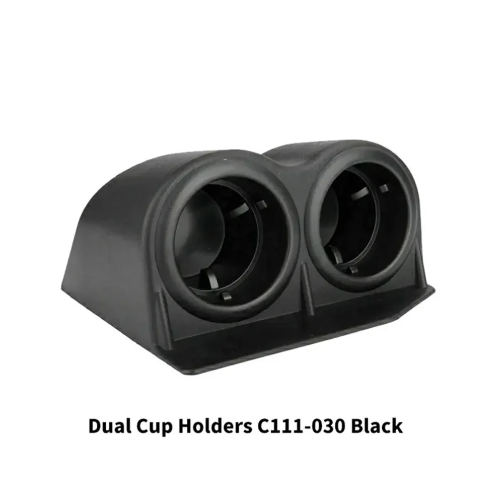 Dual Cup Holder for Chevrolet For Corvette C5 for c6 1997-2013 Front Left Position Direct Fit ABS Material Replacement Part