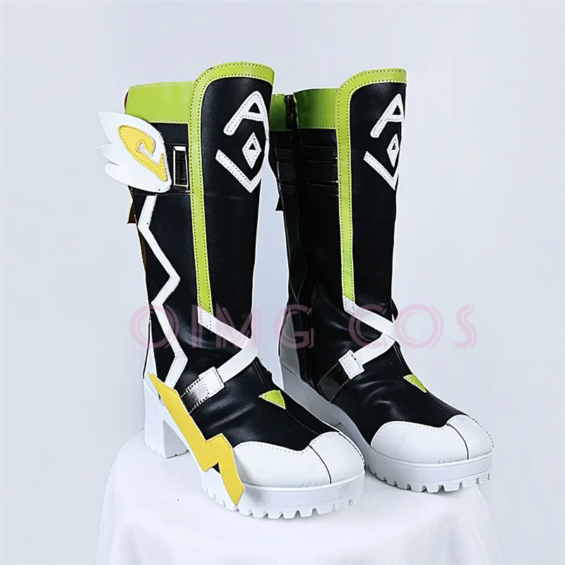 Genshin Impact Kachina Cosplay Anime Scarpe Stile cinese Halloween per uomo Gioco