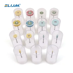 ELIJAH Dental HP 26mm Rubber Polisher Wheel Disc For Zirconia Porcelain PFM Emaxs Dental Lab Crowns Polisher Grinding Head