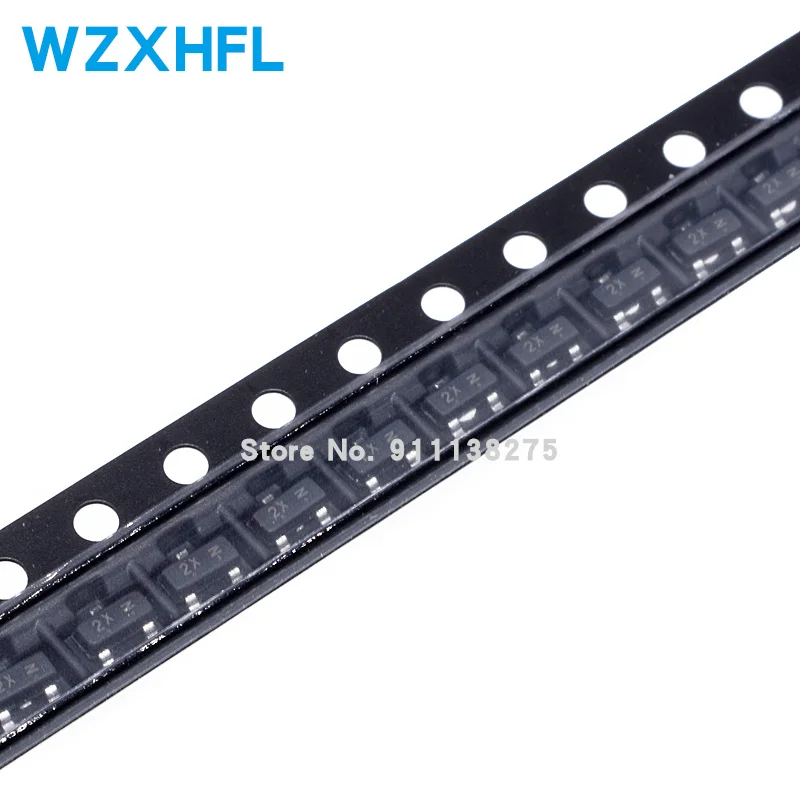 100PCS MMBT4401LT1G SOT-23 2N4401 PMBT4401 2X W2X SOT23 SMD Transistor new and original IC Chipset