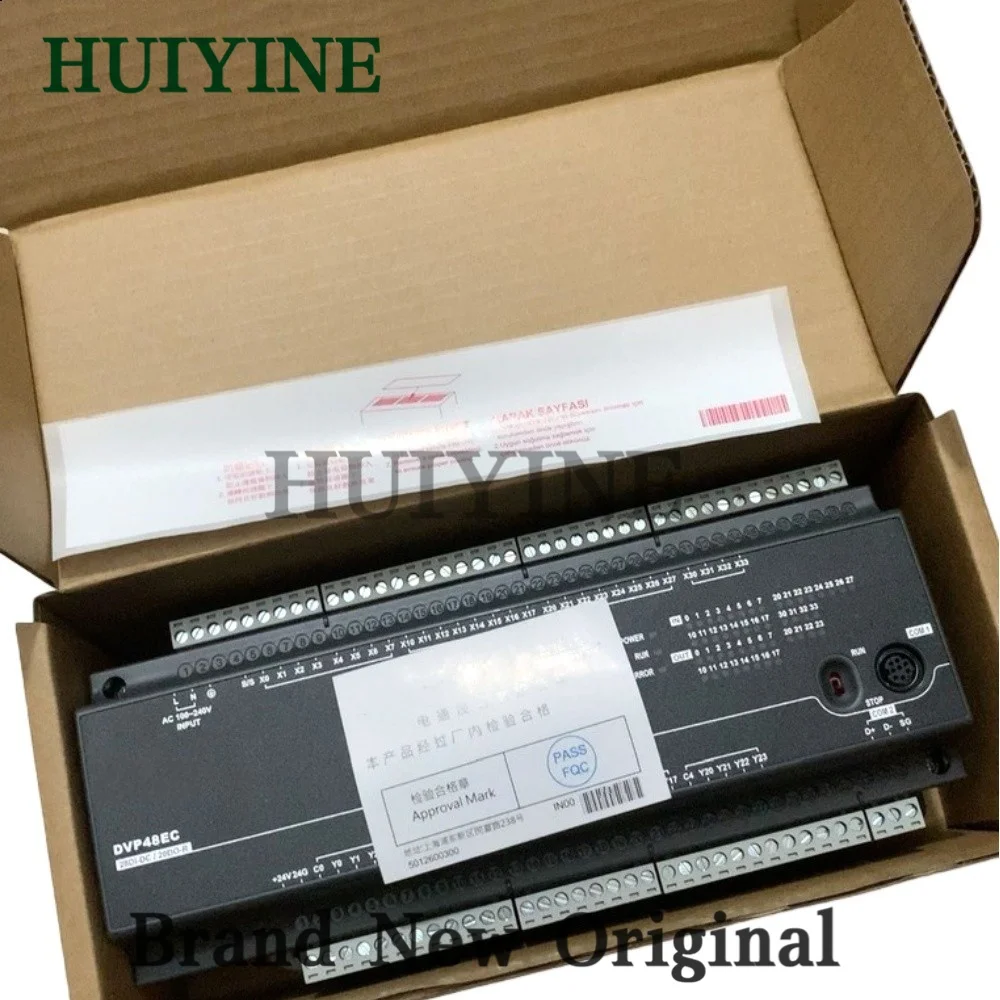 New Original DVP48EC00R3 DVP48EC00T3 DVP48EC PLC Programmable Logic Controller