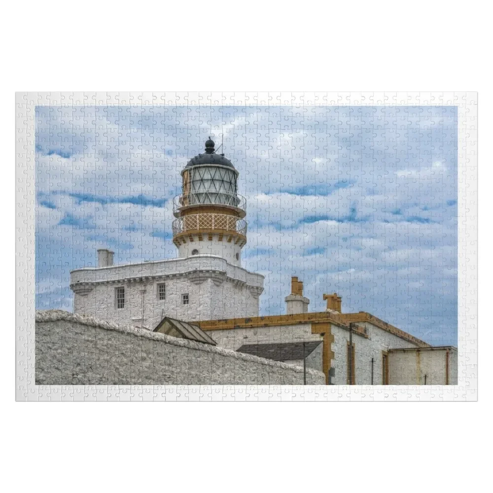 Kinnaird Head Castle Lighthouse Jigsaw Puzzle Baby Wooden Customized Picture Jigsaw For Kids Puzzle