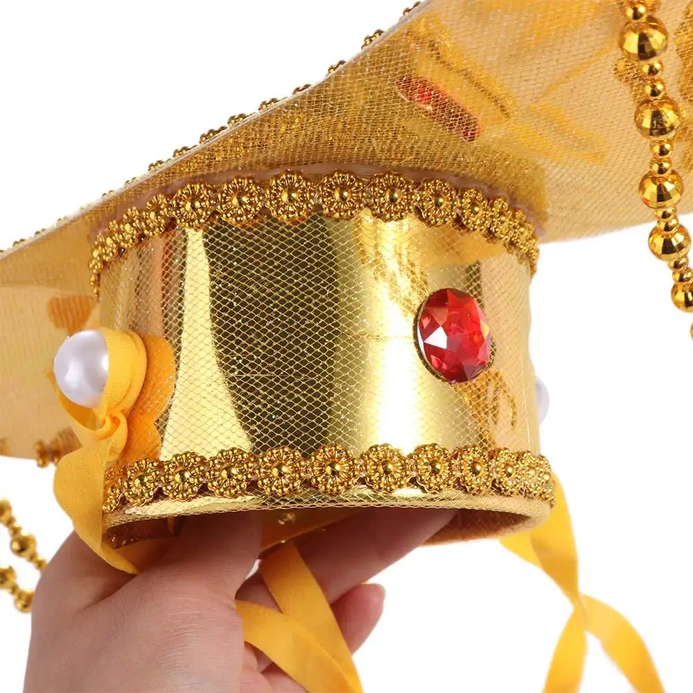 

Bradde Chain Chinese Emperor Crown Tang Dynasty Han Dynasty Imperial Tiara Headwear Hat Traditional Cosplay Hanfu Headband