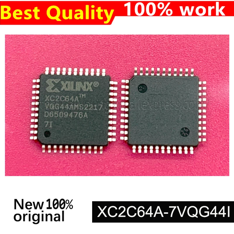 2 قطعة/الوحدة 100% جديد XC2C64A-7VQG44C XC2C64A-7VQG44I XC2C64A XC2C64A-VQG44 QFP44 بقعة المبيعات #1