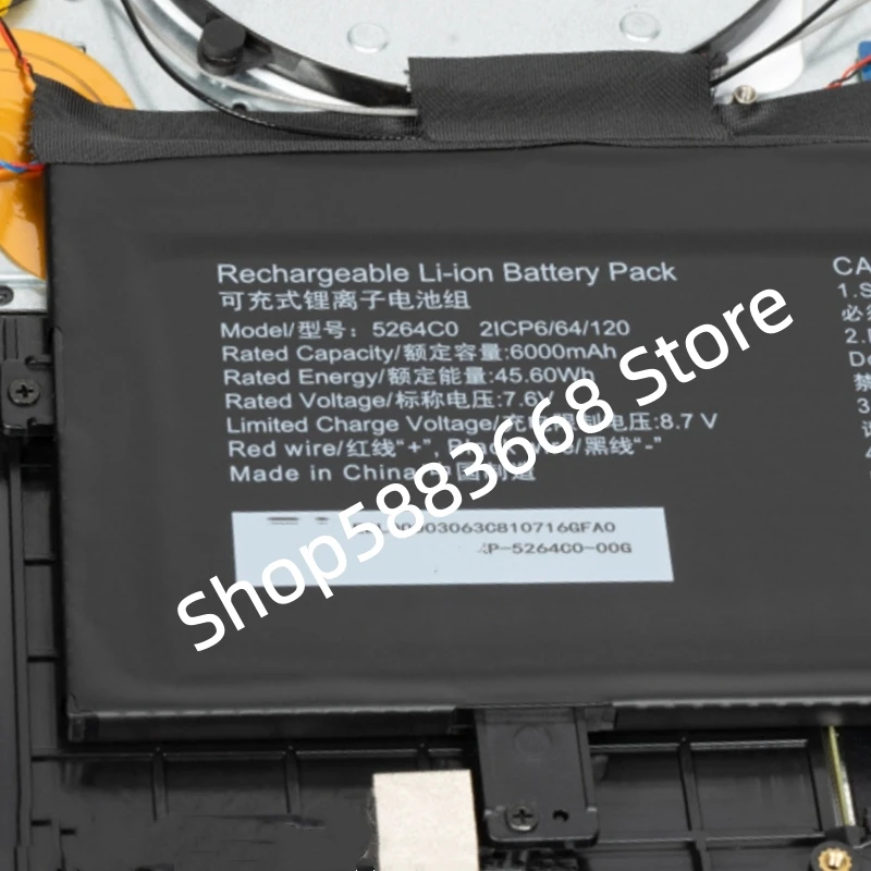 5264C0 11-pin 10-wire 7.6V Laptop Battery For OSIO FocusLine F160A F160A-002 F160A-004 F160A-005 F160A-006 F160A-016 F160A-018