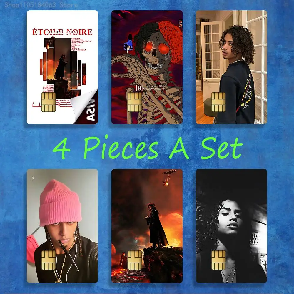 

L-Luv R-Resval Album Stickers Credit Visa Debit Bank Charge Card Bus Metro Waterproof Sticker Decal Decoration