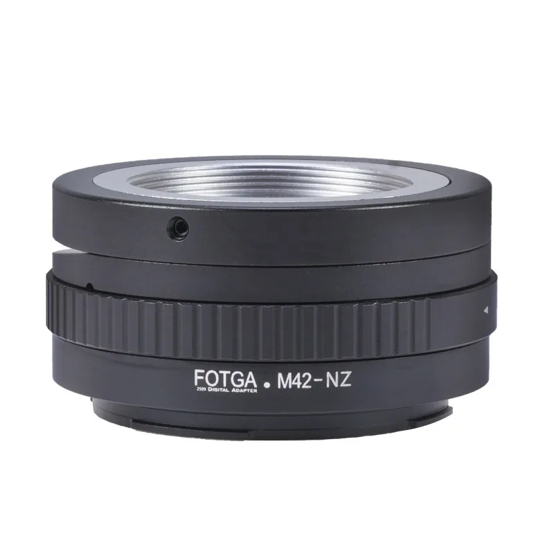 Lens Adapter Ring For M42 Lens to For Nikon Z5 Z6 Z7 Z50 Z7II Z6II Z Mount Cameras M42-NZ 360 ° Axis shifting Adapter Ring