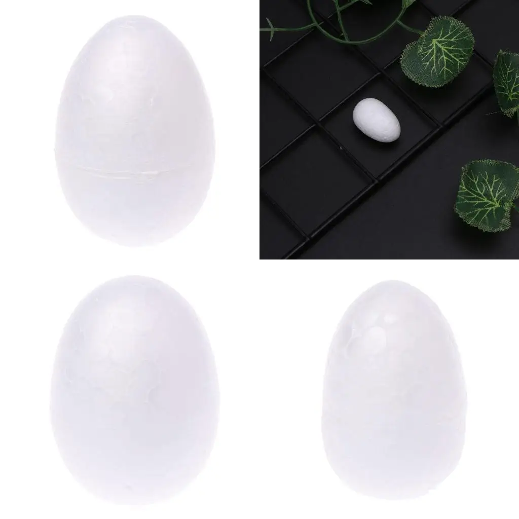 

G6KF Egg Ball Modeling Polystyrene Styrofoam Foam For DIY Easter Christmas Gifts Part