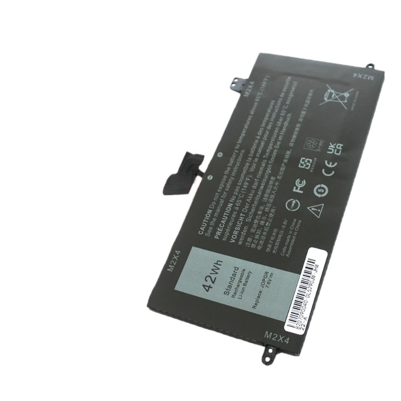 7.6V 42Wh J0PGR Laptop Battery for Dell Latitude 5285 5290 T17G 1WND8 JOPGR X16TW T17G001