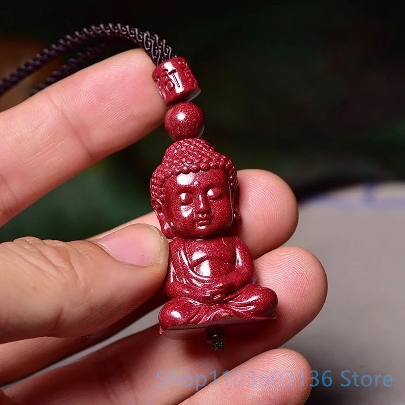 

Подвеска в ретро-стиле для мужчин и женщин, кулон в этническом стиле, Императорский циннабар, 99 звёзд