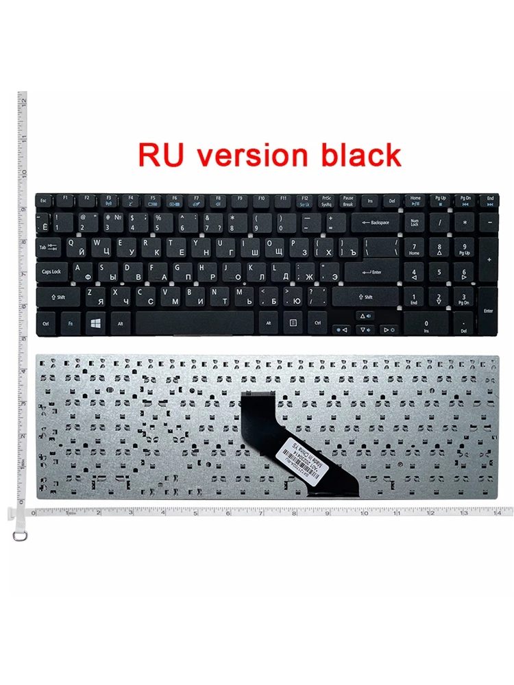 Klawiatura RU dla Acer Aspire E1-731 E1-572G E5-551 E5-511 V5WE2 E1-522 E1-532/532G/532P P455 P273 Z5WAH Z5WE3 E1-530/530G/572 — zdjęcie 2