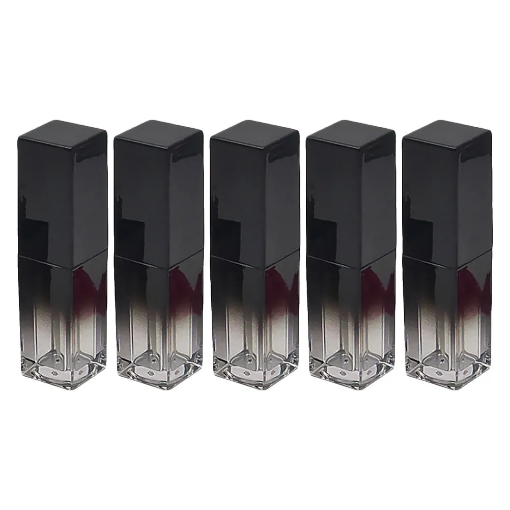 5 stuks DIY Lip-Glaze-flessen Herbruikbare lipglosshouder Draagbare maat Hervulbare buis voor opslag van lippenstift