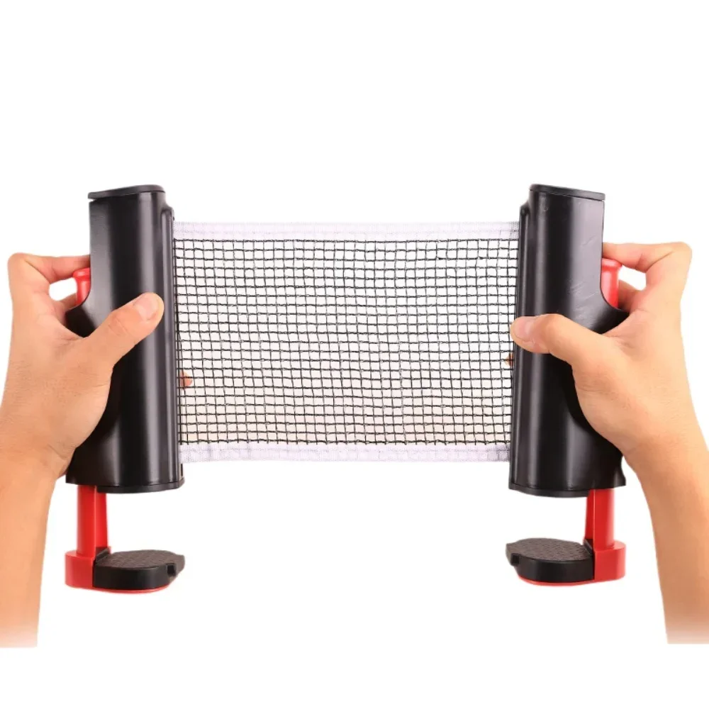 

Retractable Table Tennis Net Rack Portable Replacement Ping Pong Net Exercise Accessories Equipments