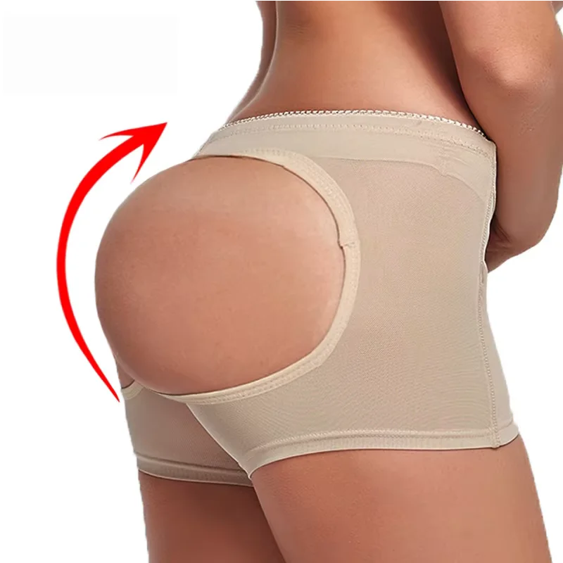 Women Butt Lifter Body Shaper Panties Shorts Booty Lift Underwear Briefs Sexy Ass Push Up Panty Buttock Open Hip Booty Shapewear