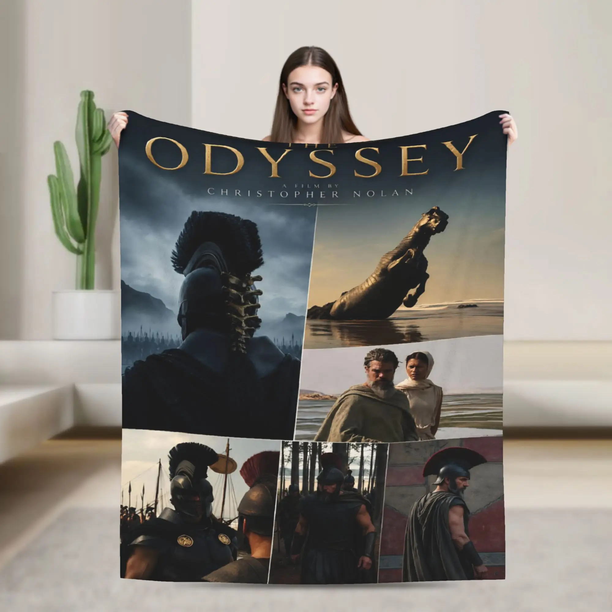 The Odyssey Movie Blanket Multiple Sizes Super Soft and Warm  Throw Blankets for Couch Sofa and Bed