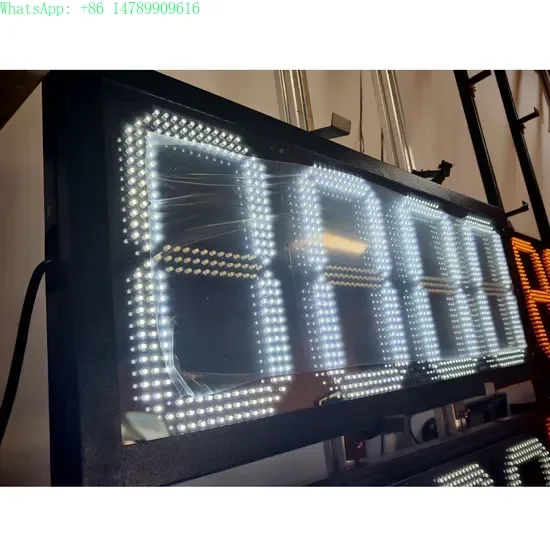 Custom WaterproofCustomized Waterproof Flexible LED ScreenLED Digital Price Number Board LED Display 10 Inch Gas Station LED Sig