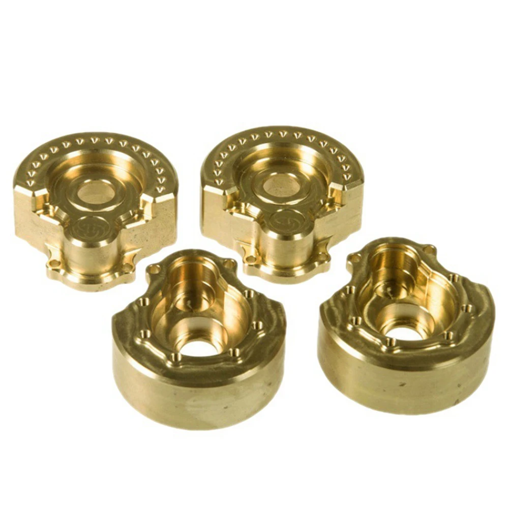 

JY-латунный мостовой боковой противовес для TRX6 TRX4, передняя и задняя универсальная крышка коробки передач, противовес