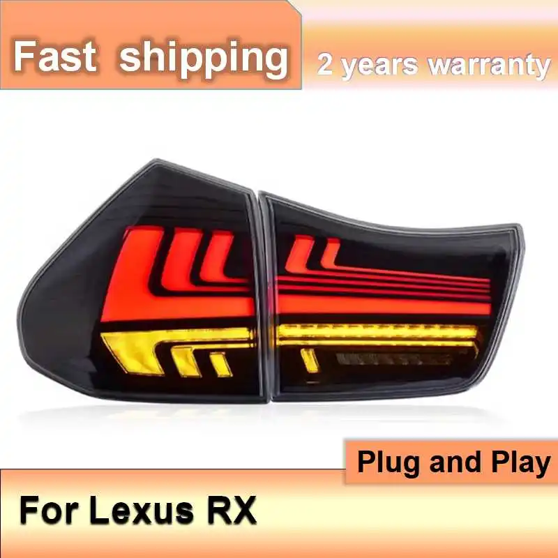 Car Accessories for Car Accessories for Lexus RX Taillight 2004-2008 RX300 Tail Light RX330 RX350 RX400 DRL+Brake+Turn Signal+Re