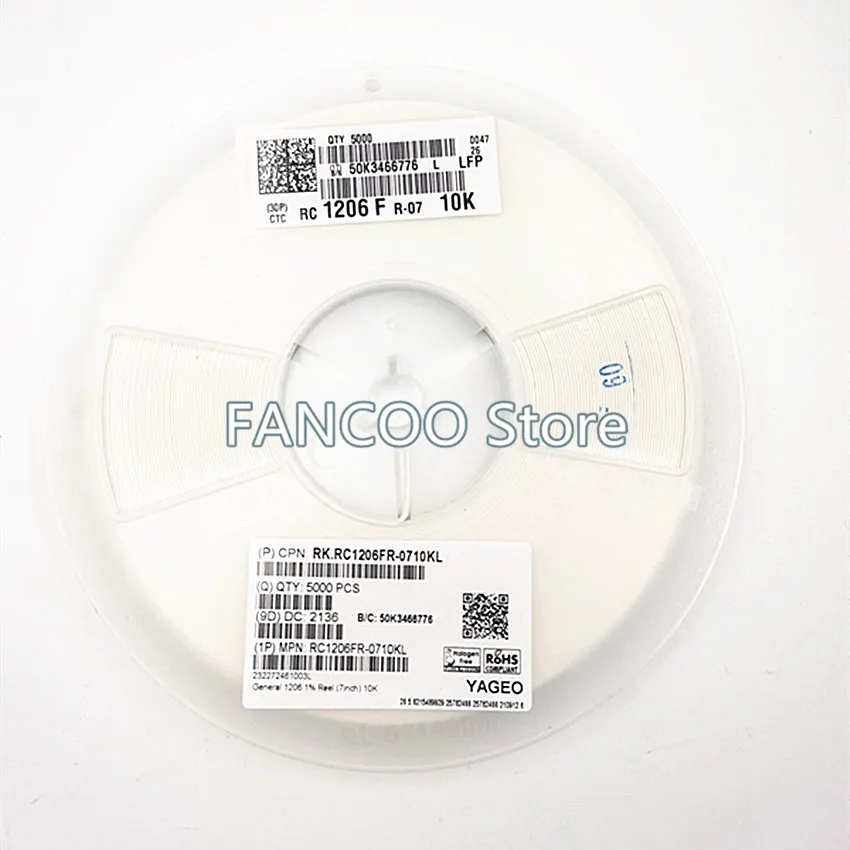 100PCS 1206 1% 1R-10R 1R 1,02 R 1,05 R 1,07 R 1,1 R 1,13 R 1,15 R 1,18 R 1,2 R 1,21 R 1,24 R 1,3 R 1,33 R