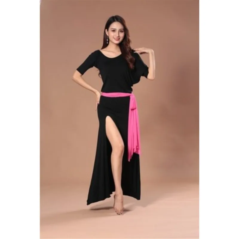 تخصيص جديد الرقص الشرقي زي ممارسة رداء كبير أداء الرقص الشرقي مشروط تنورة الخفافيش