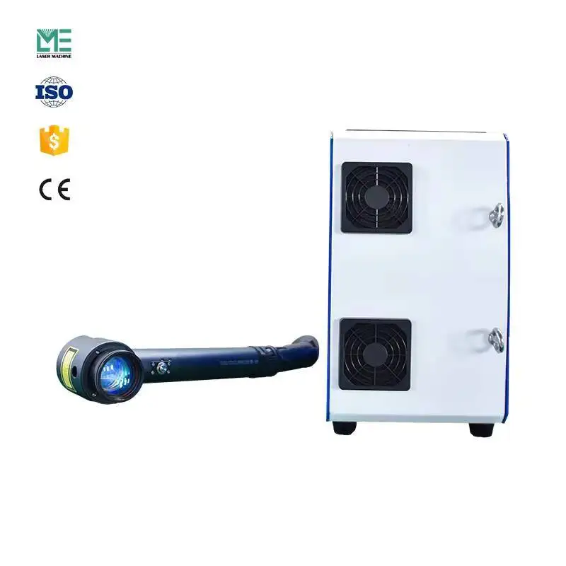 High Power Continuous Pulsed Fiber Laser Cleaner for Industrial rust Paint Glue and Plating Removal on Steel Aluminum
