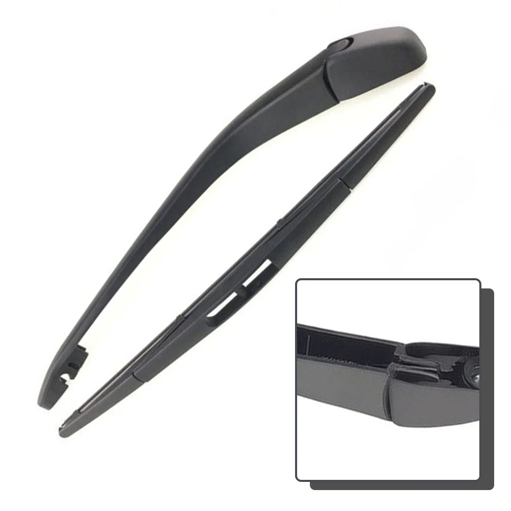 1 Set Car Rear Wiper Arm *1 And Wiper Rubber *1 For Honda Fit 2005-2008 OEM Number:76720-SAA-004 ABS Easy Installation Direct
