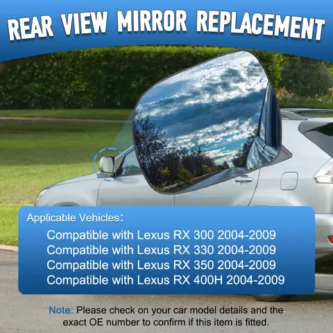 6 best sales lexus rx350 side mirror - №3