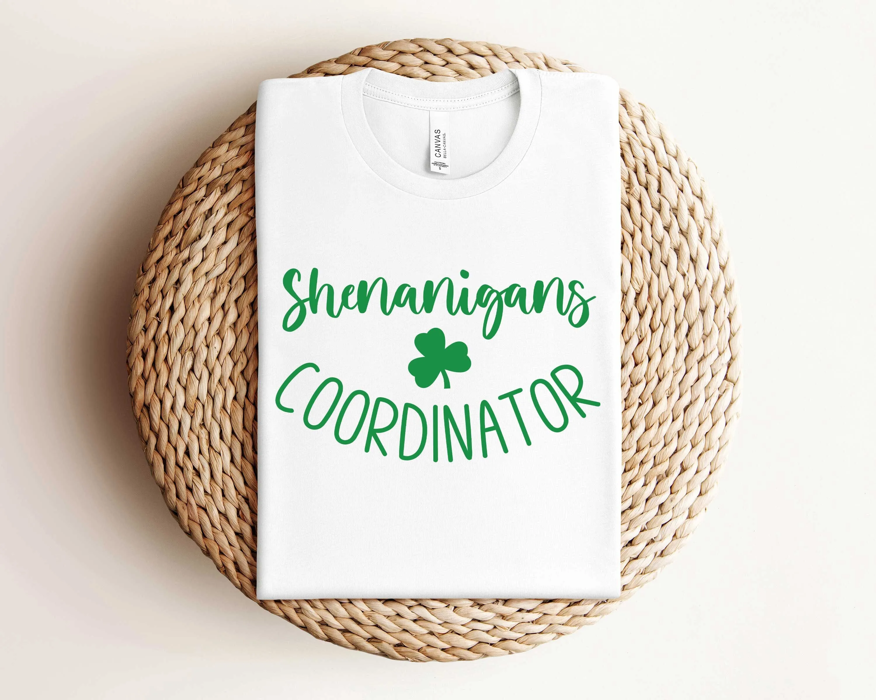 Shenanigans Coordinator T Shirt Saint Patrick Day Sweat St Patricks Sweater Lucky Shamrock