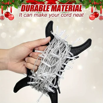 1/5/10PCS Organizer Kerst Licht Opslag Beugel Filament Kronkelende Reel Verlengsnoer Rack Opslag lijn Artefact