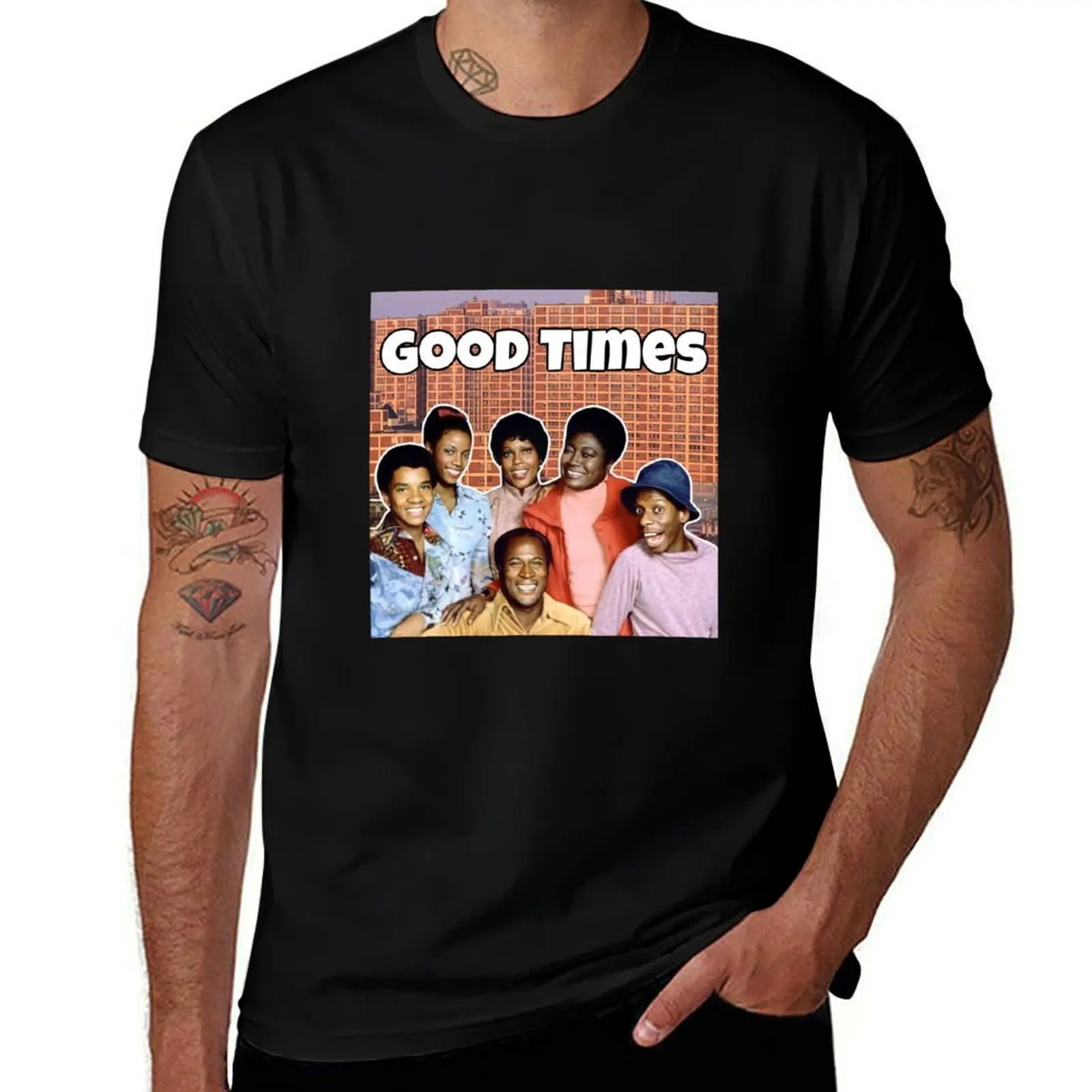 

Good Times T-Shirt man t shirt heavy cotton man t shirts cotton