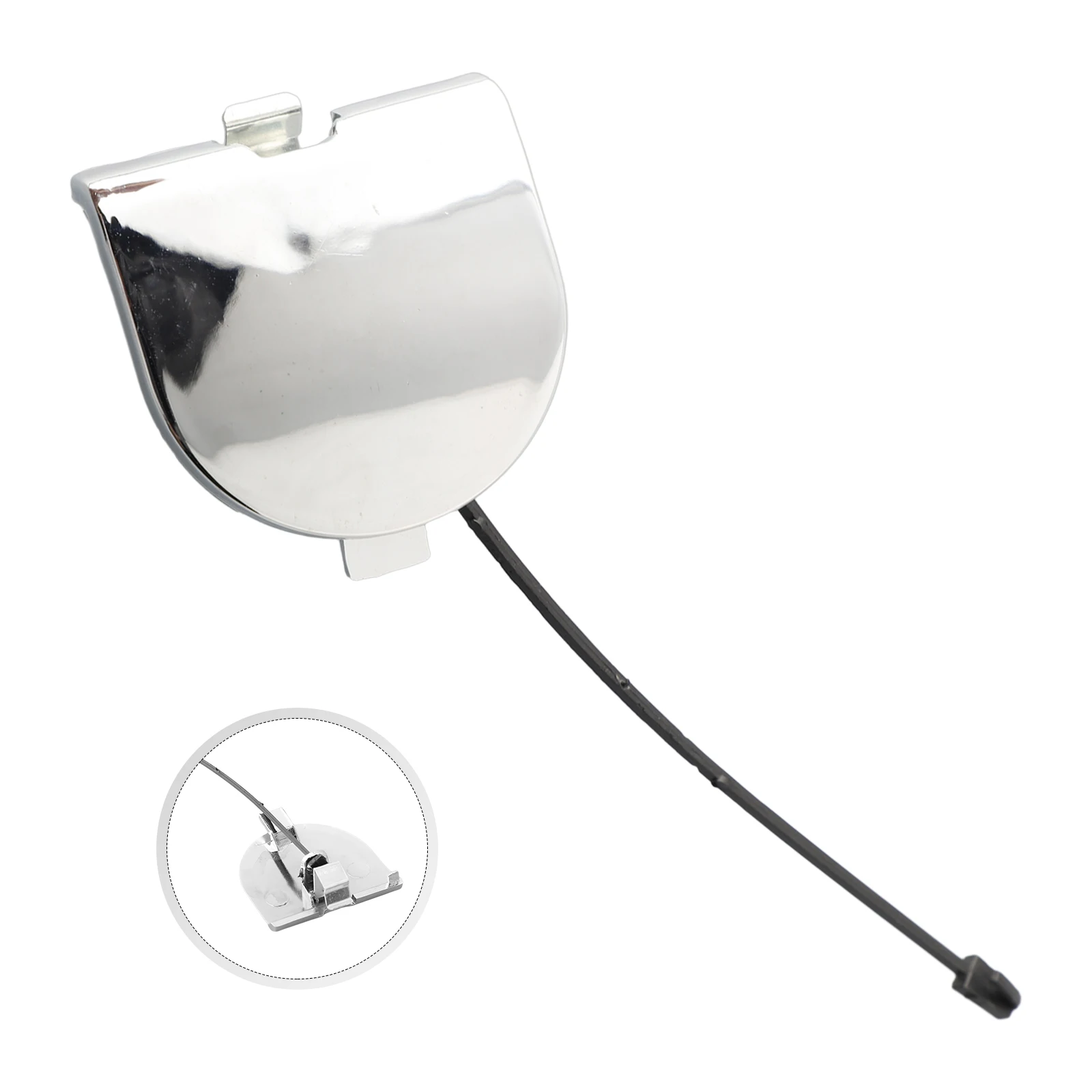 Cubierta de remolque para parachoques trasero Fiat 500, ojo de remolque, número de pieza OEM 735455393, repuesto para años modelo 2007 2012