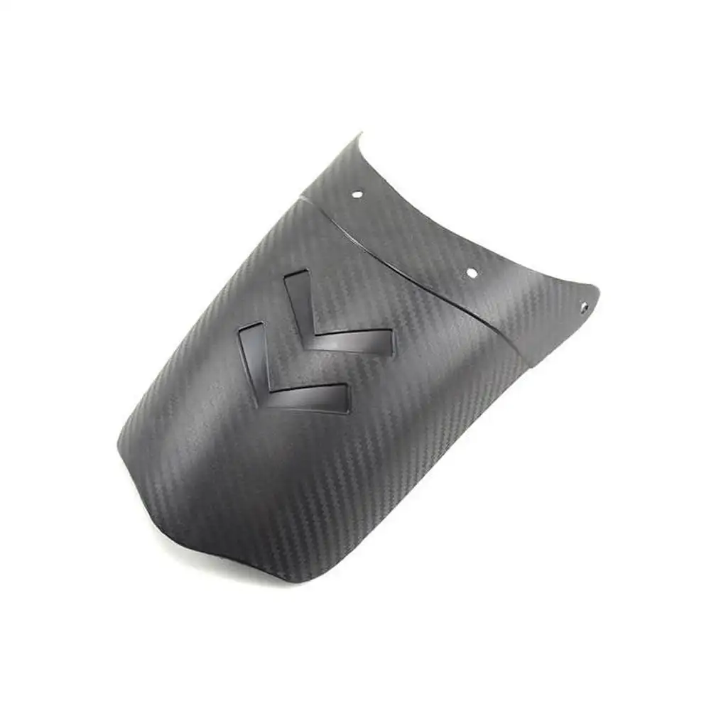 Carbon Fiber Pattern Motorcycle Extender Lengthen Front Fender Rear and Front Wheel Extension Fender Splash Mudguard Guard