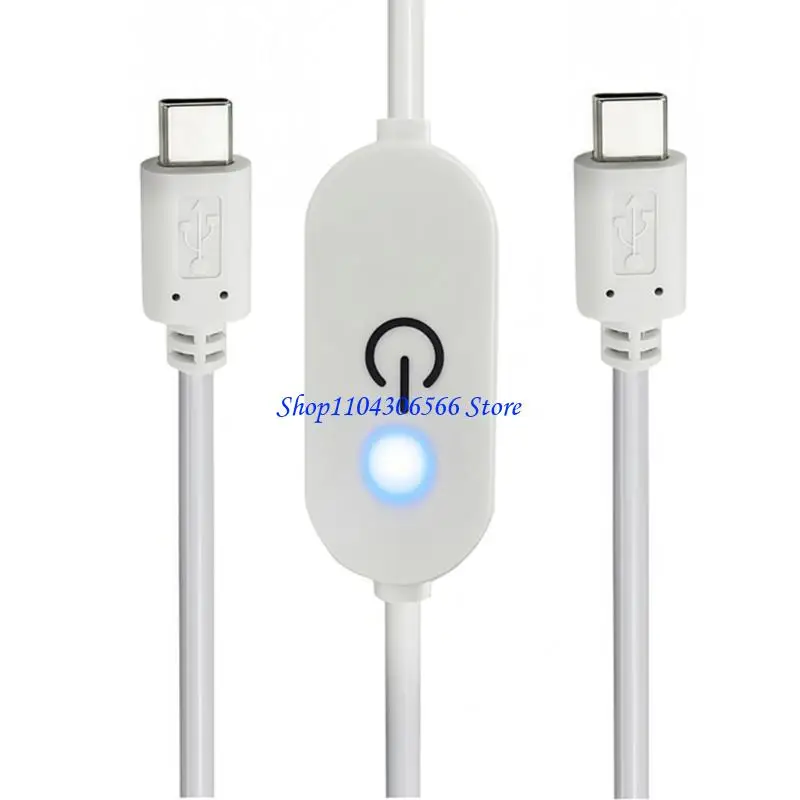 02DD Professional Dimmer Controller USB C Switches Cable Touch Sensitive for Home Lighting No Flicker and Auto Memory