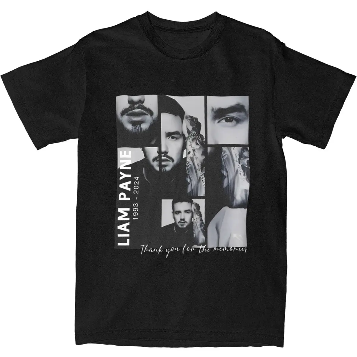 

Liam Payne 1993-2024 RIP Accessories T Shirts 100% Cotton Tee Graphic Print T-shirt Clothes