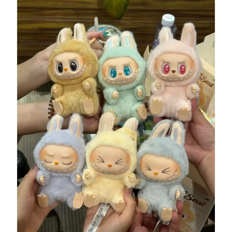 In Stock Genuine Blind Box The Monsters Labubu Sit-Down Party Series Vinyl Doll Pendant Collection Decoration Girlfriend Gift