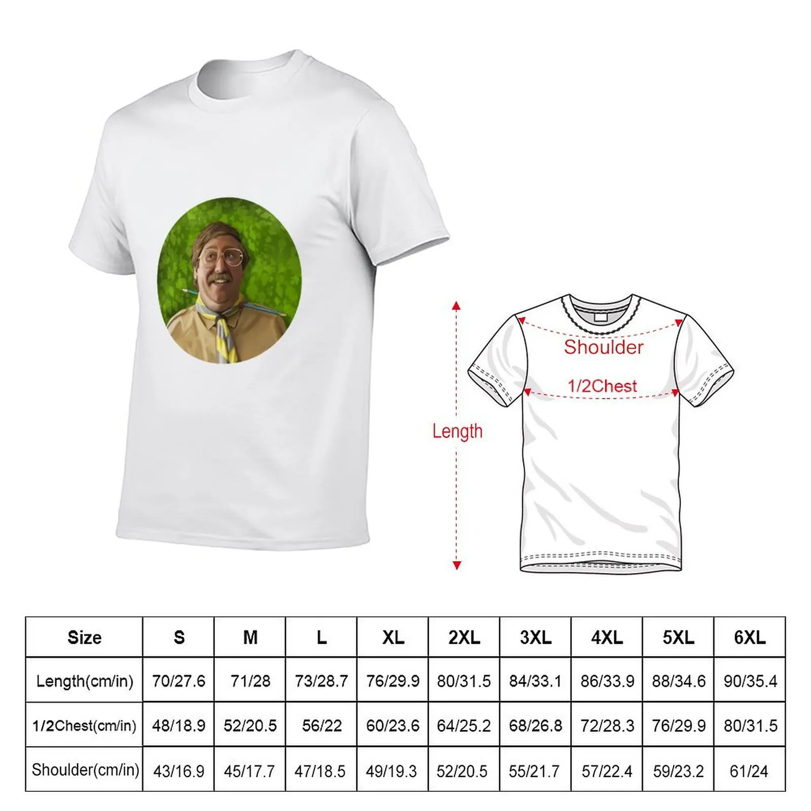 BBC Ghosts Pat T-Shirt Halloween Casual T-Shirt