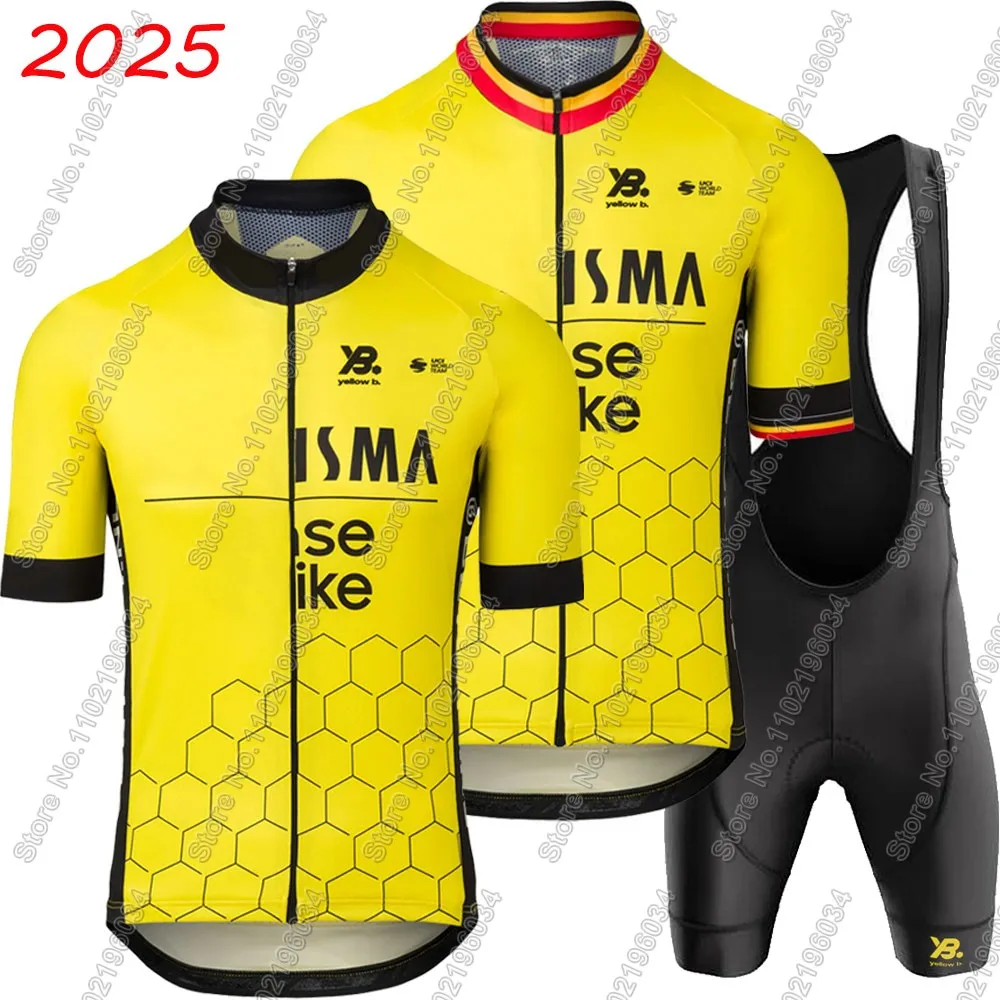 France Tour Cycling Jersey 2025 Set Summer Belgium TDF Clothing Road Shirts Suit Bicycle Bib Shorts MTB Maillot