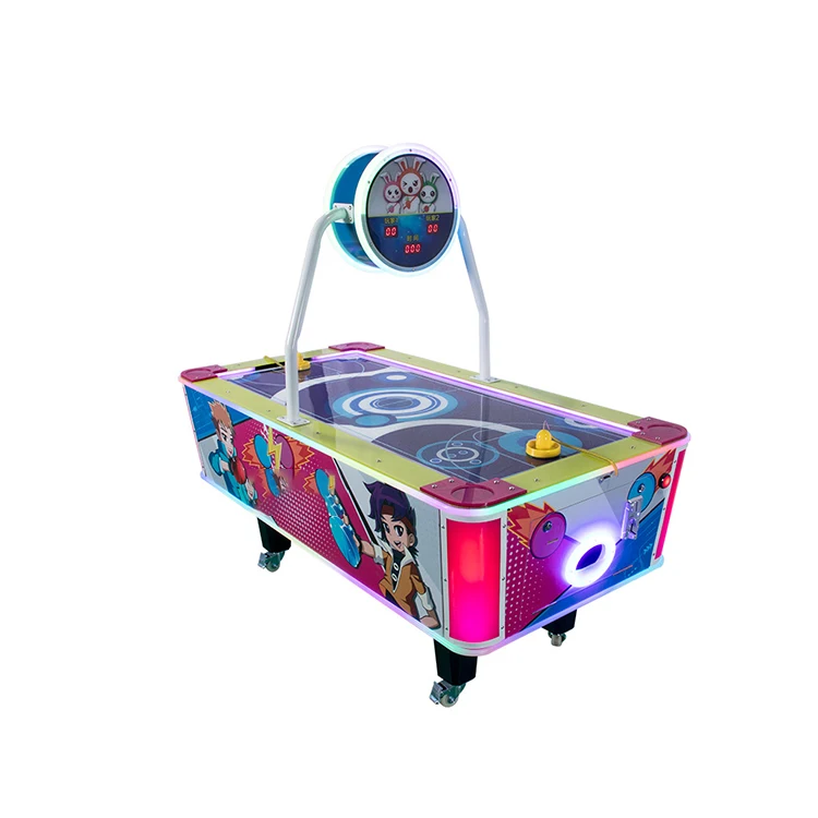 Folding Air Hockey Tablee 8Ft, Gamepower Sports  4 Playe