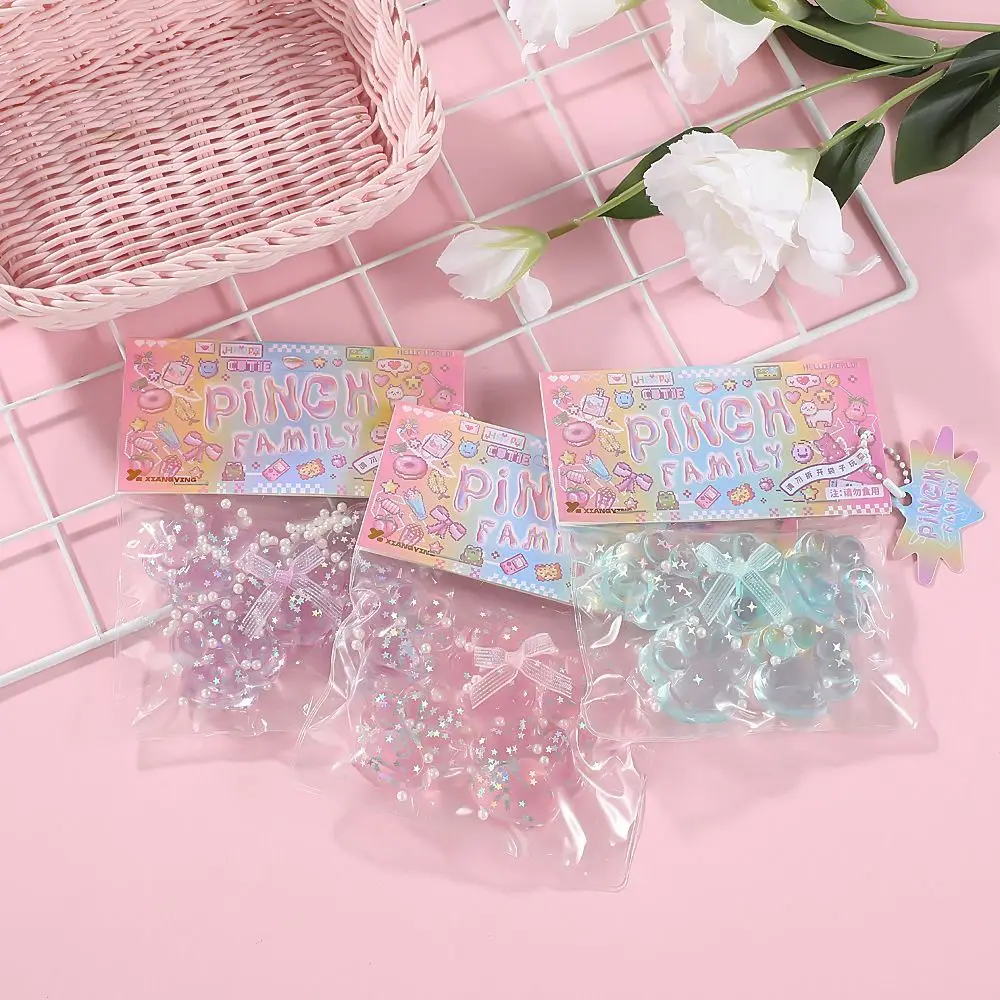 

Transparent Cat Paws Squeeze Toy Fidget Crystal Shoes Cat Paws Pinch Toy Quick Rebound Reliever Mini Cute Sensory Toys